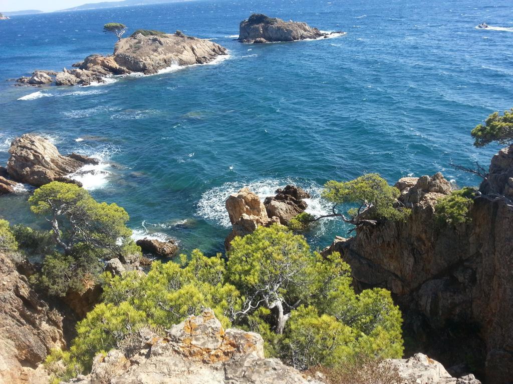 Bel Appart Style Vintage Vue Mer La Londe-les-Maures Exterior foto
